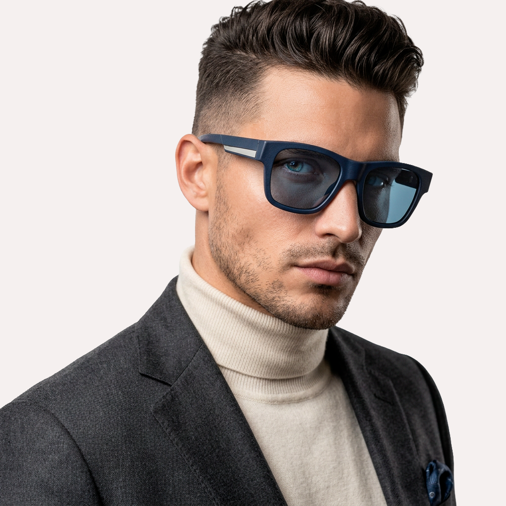 Occhiali da sole NOVA Midnight Blue ZP8, dettaglio montatura
